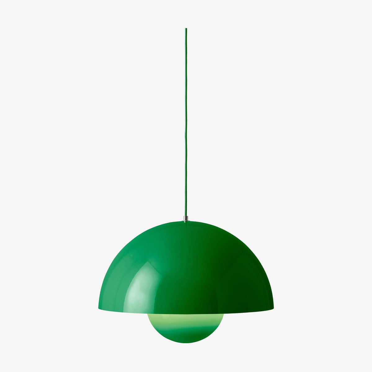Suspension en acier peint vert 50cm Flowerpot VP2 - &tradition — vue 3
