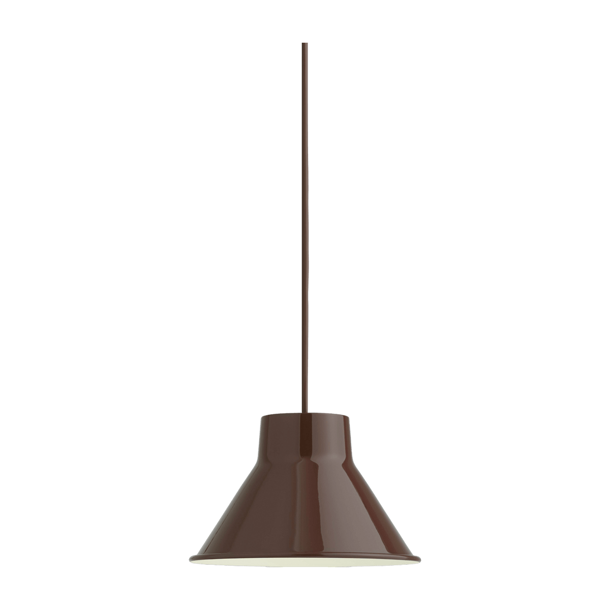 Suspension in red steel 21cm Top - Muuto - The Cool Republic