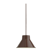 Suspension in red steel 21cm Top - Muuto - The Cool Republic