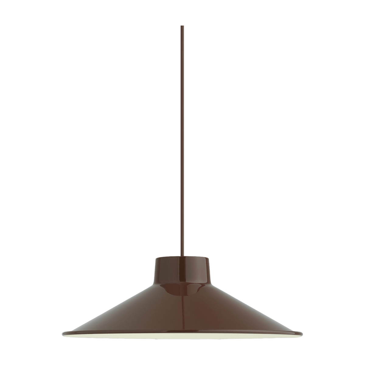 Suspension en Acier rouge 36cm Top - Muuto - The Cool Republic