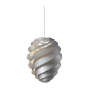 Suspension en acrylique blanche 36 x 45 cm Swirl 2 - Le klint - The Cool Republic