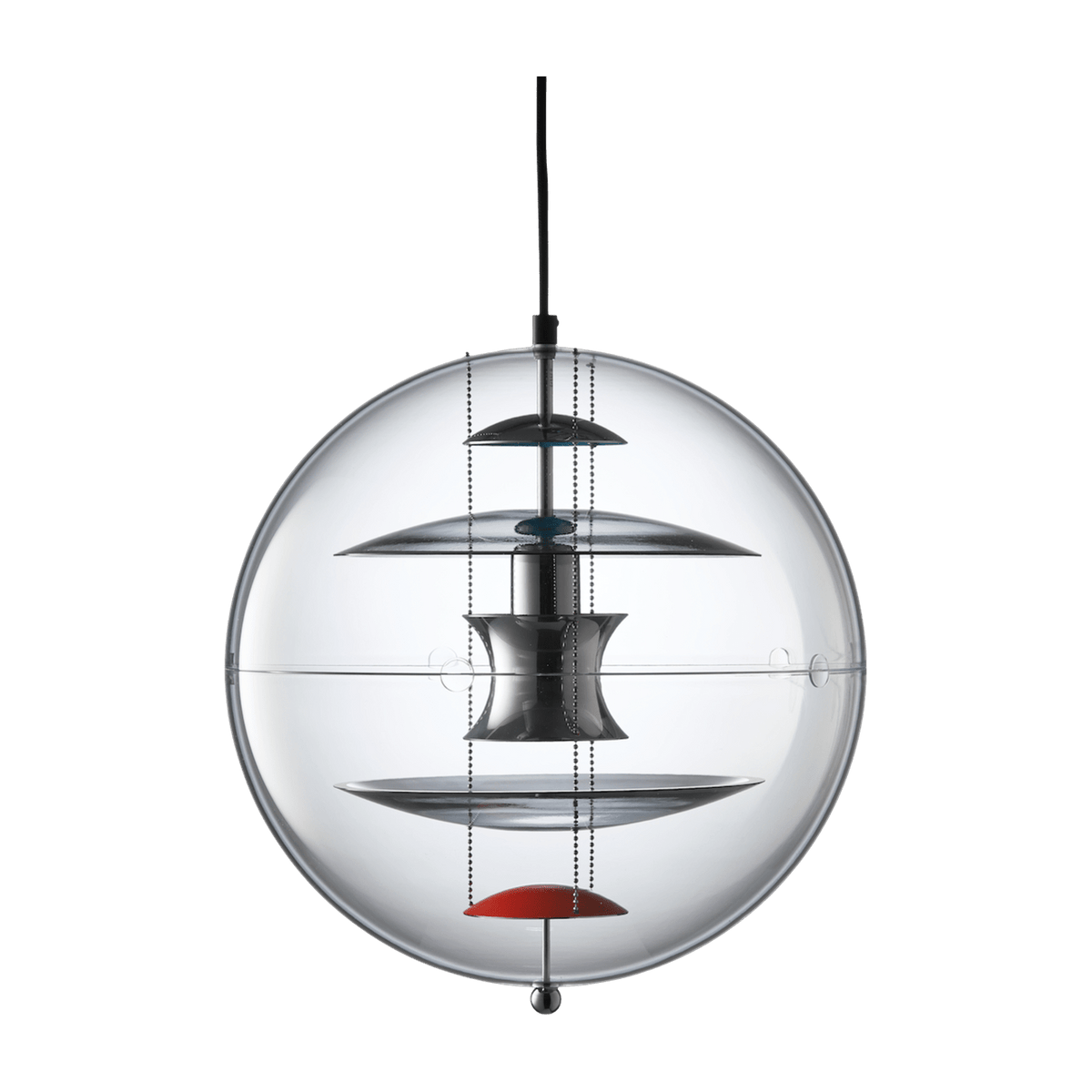 VP Globe Coloured Glass and Acrylic Pendant 40 cm - Verpan - The Cool Republic