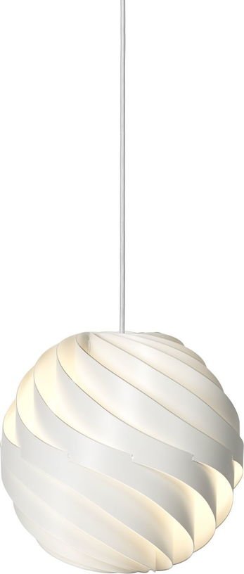Suspension en aluminium blanc 36 cm Turbo - Gubi - The Cool Republic