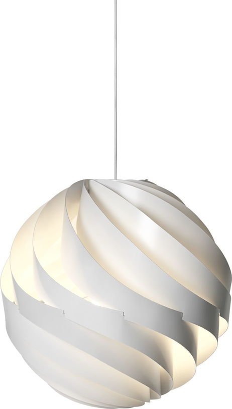 Suspension en aluminium blanc 62 cm Turbo - Gubi - The Cool Republic