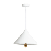 Suspension en aluminium blanche 50 cm Cherry - Petite Friture - The Cool Republic