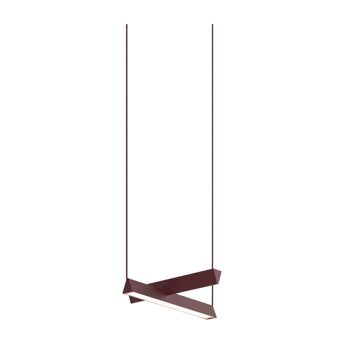 Suspension en aluminium bordeaux Mile n°2 - Lambert & Fils - The Cool Republic