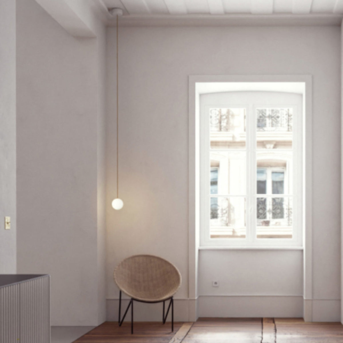Suspension en aluminium bordeaux n°10 - Lambert & Fils - The Cool Republic