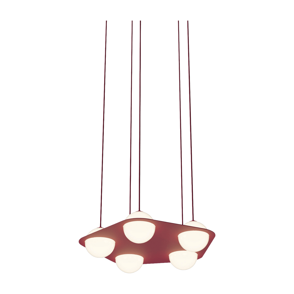 Suspension en aluminium bordeaux n°4 - Lambert & Fils - The Cool Republic