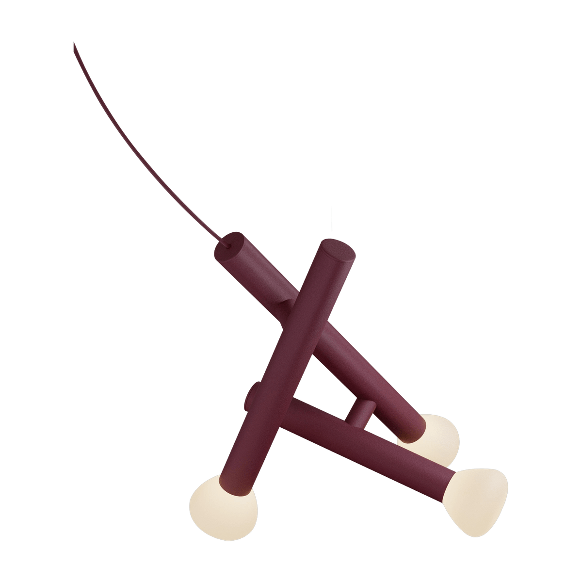 Suspension en aluminium bordeaux Parc n°4 - Lambert & Fils - The Cool Republic