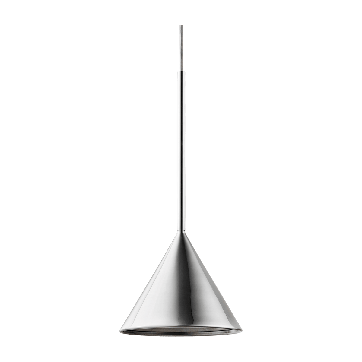 Aluminum suspension chrome Figura Cone - Schneid Studio - The Cool Republic
