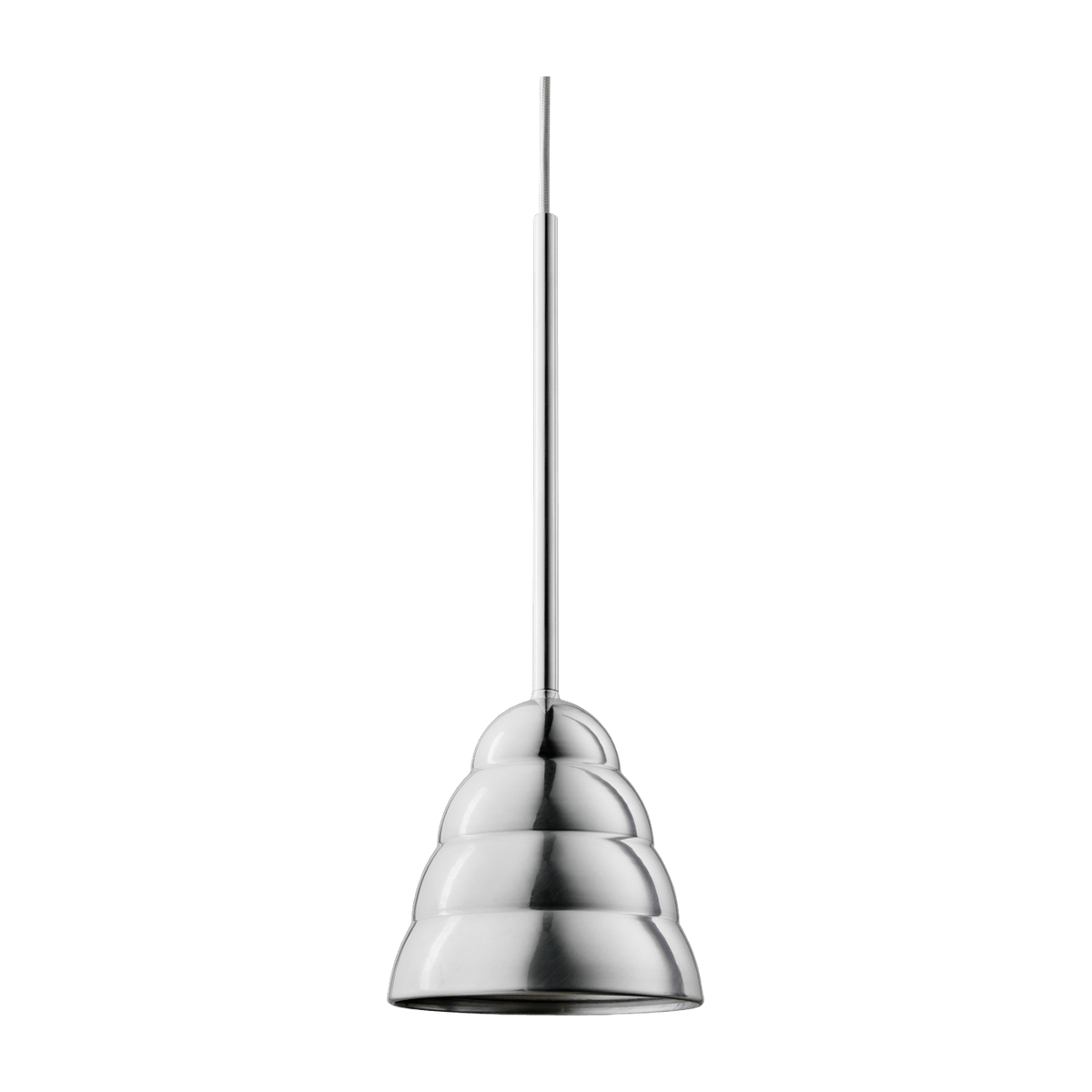 Aluminum suspension chrome Figura Stream - Schneid Studio - The Cool Republic