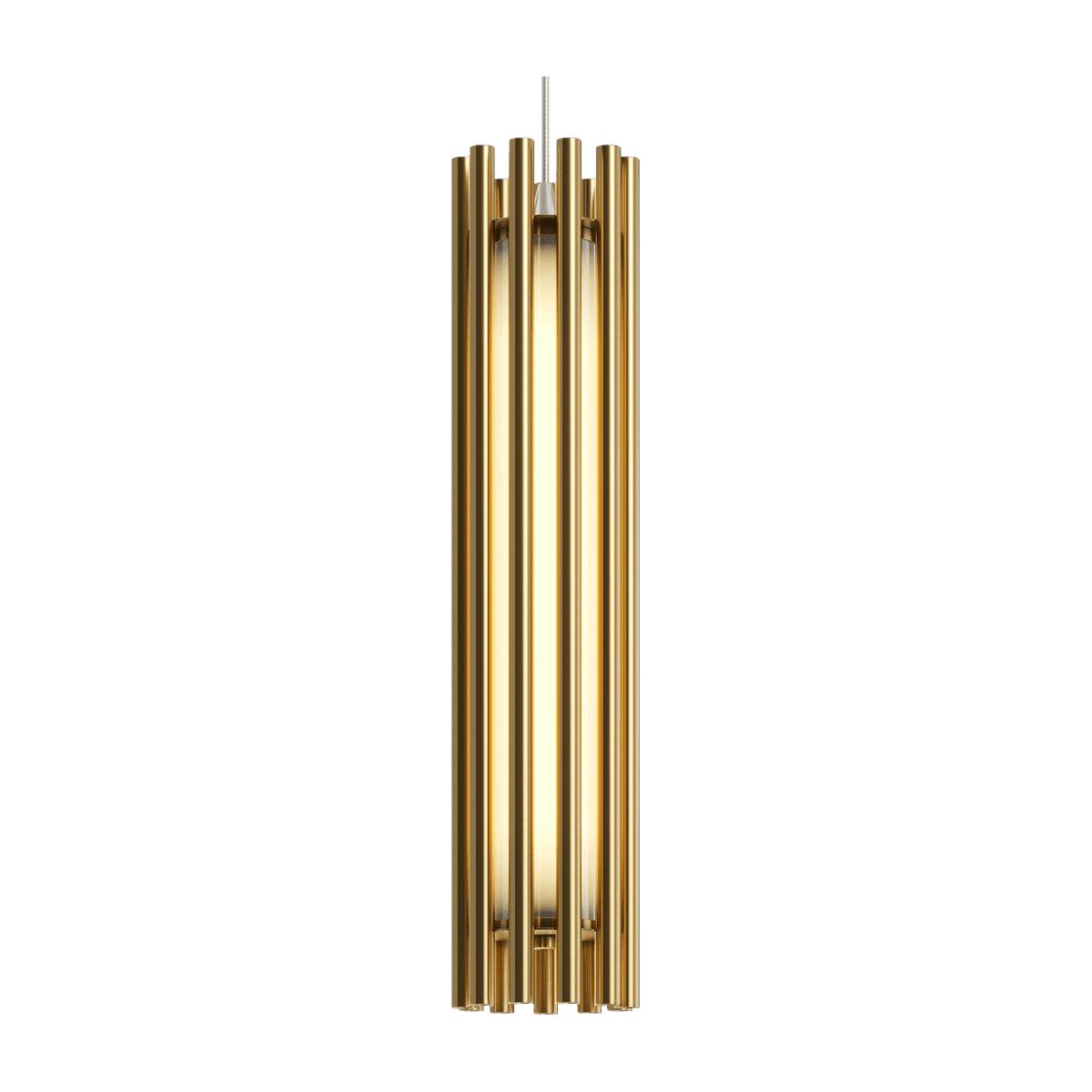 Suspension en aluminium doré 36 cm Sonata - Maytoni - The Cool Republic