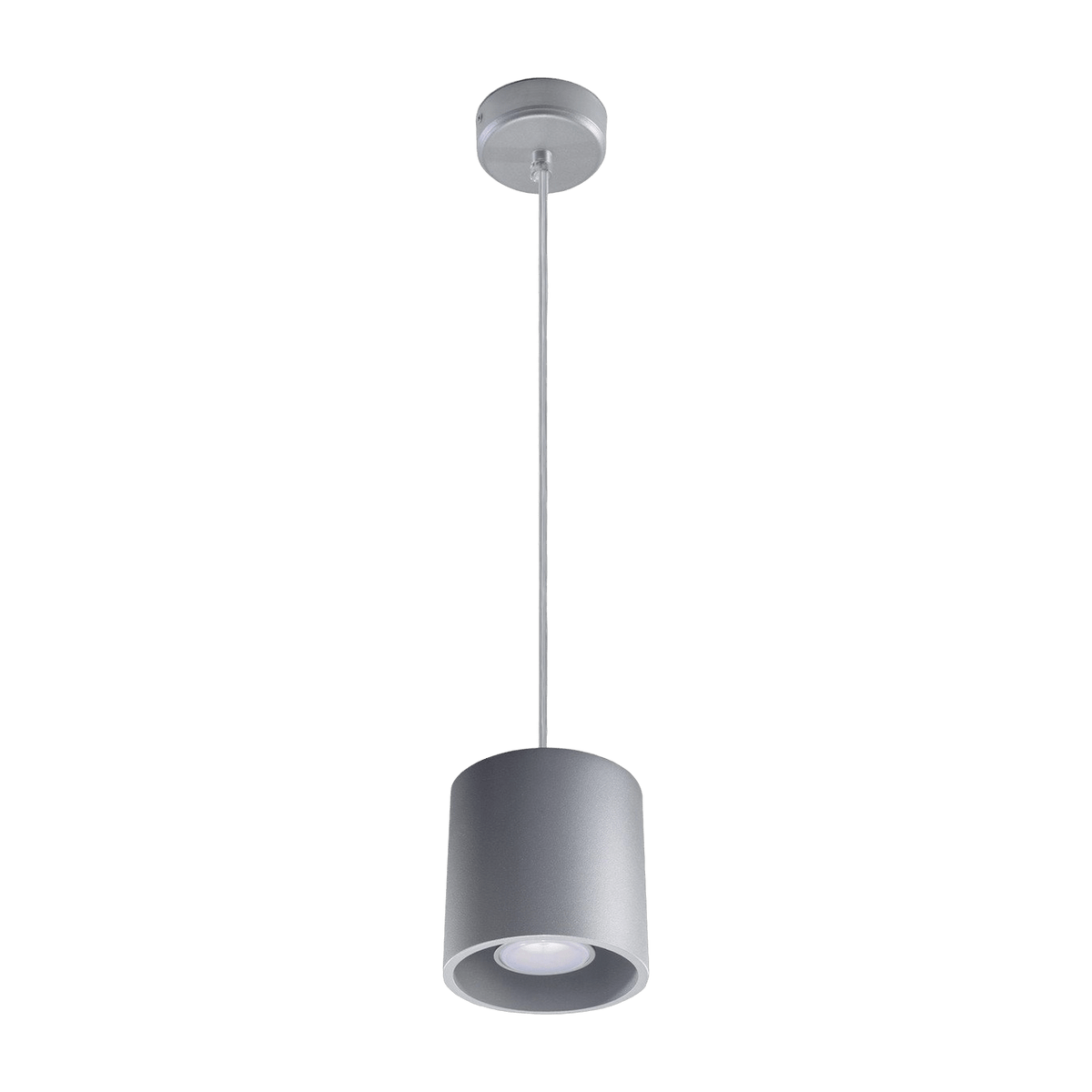 Suspension en aluminium gris Orbis - Sollux - The Cool Republic