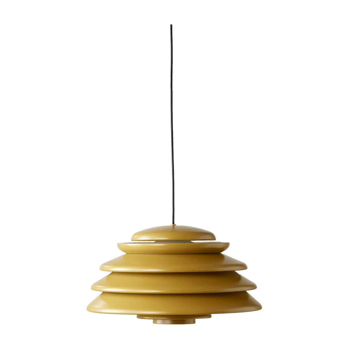 Hive yellow aluminum suspension - Verpan - The Cool Republic