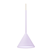 Figura Cone lilac aluminum suspension - Schneid Studio - The Cool Republic