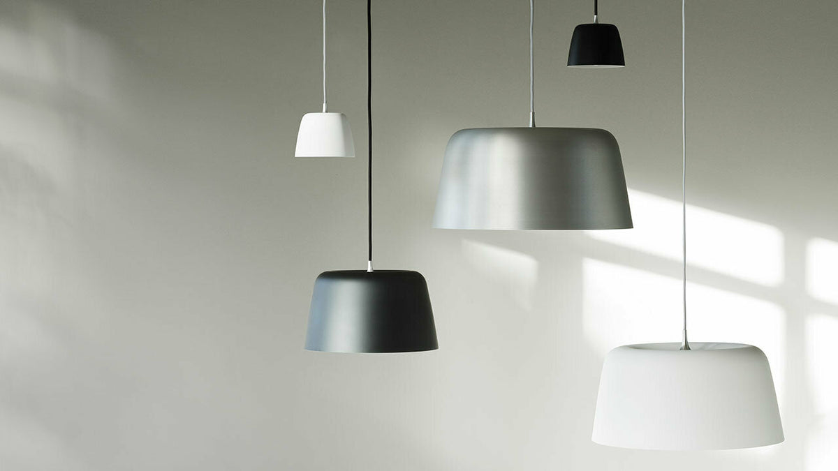 Suspension en aluminium noir 44 cm Tub - Normann Copenhagen - The Cool Republic