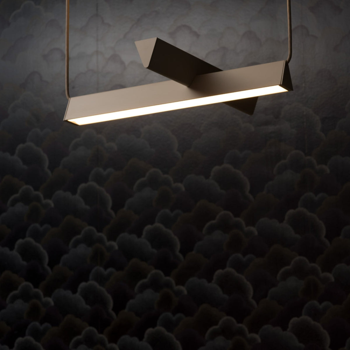 Suspension en aluminium noir Mile n°2 - Lambert & Fils - The Cool Republic