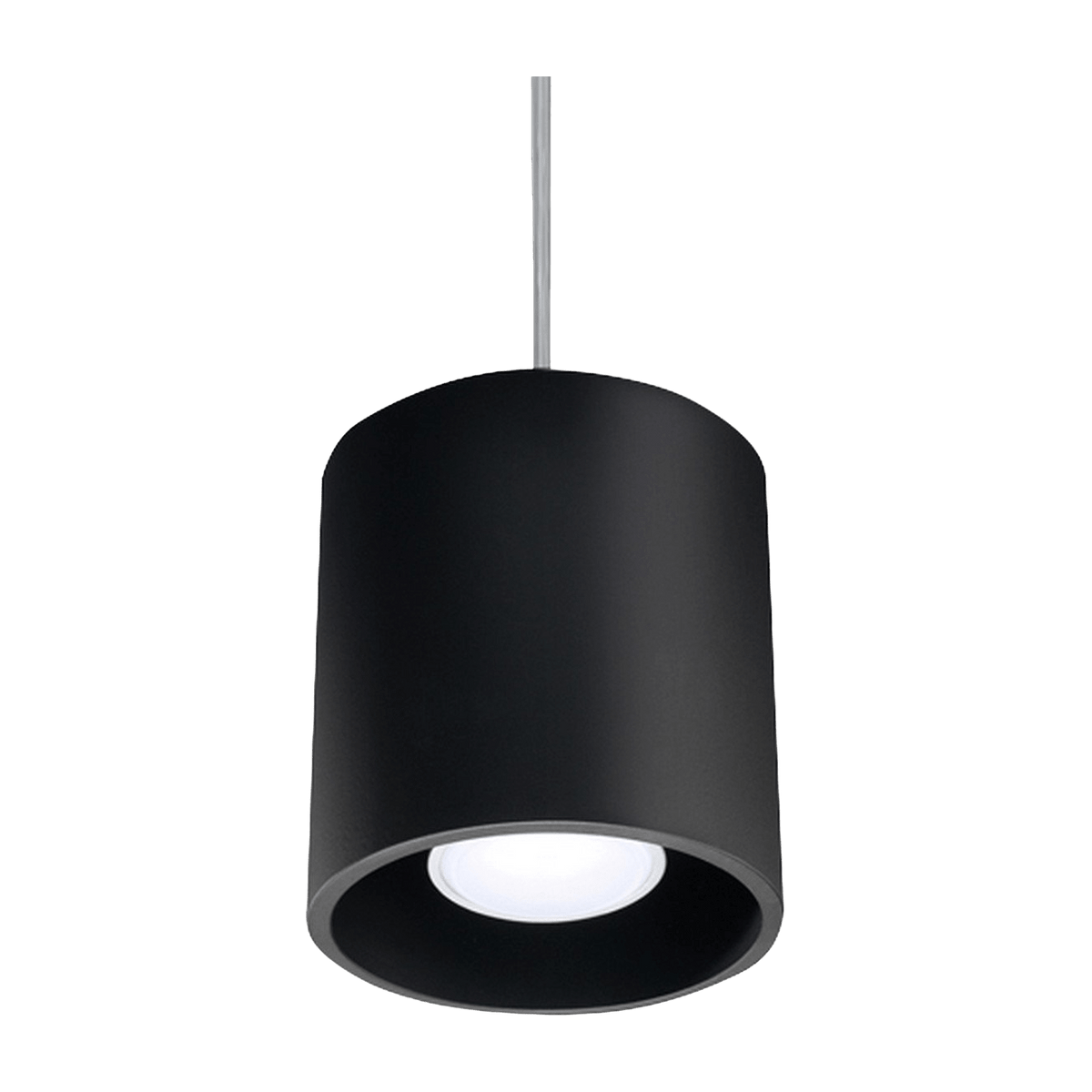 Suspension en aluminium noir Orbis - Sollux - The Cool Republic