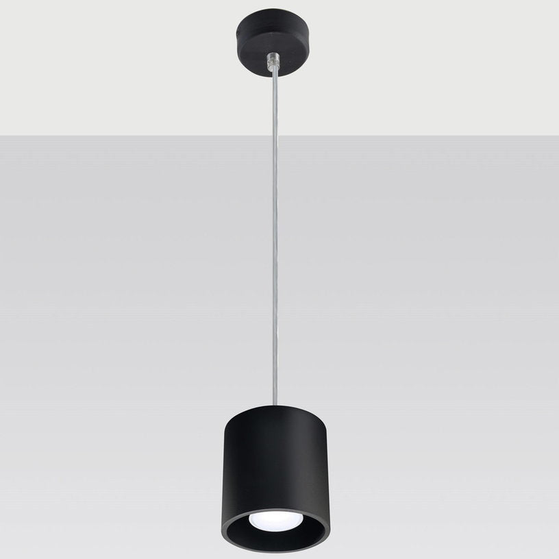Suspension en aluminium noir Orbis - Sollux - The Cool Republic