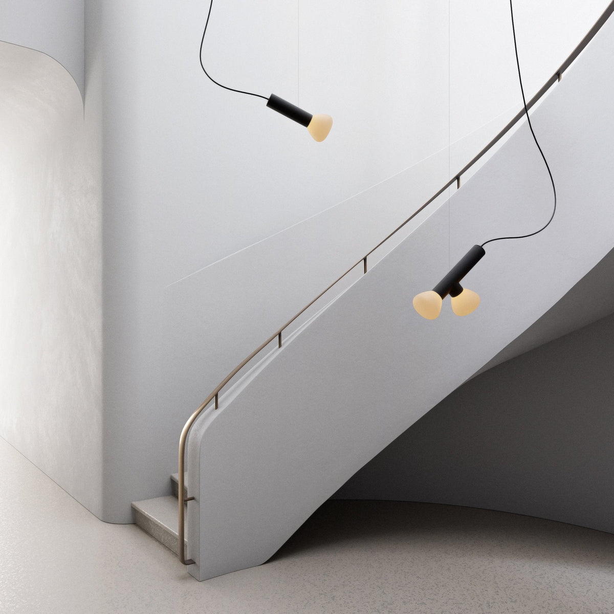 Suspension en aluminium noir Parc n°3 - Lambert & Fils - The Cool Republic