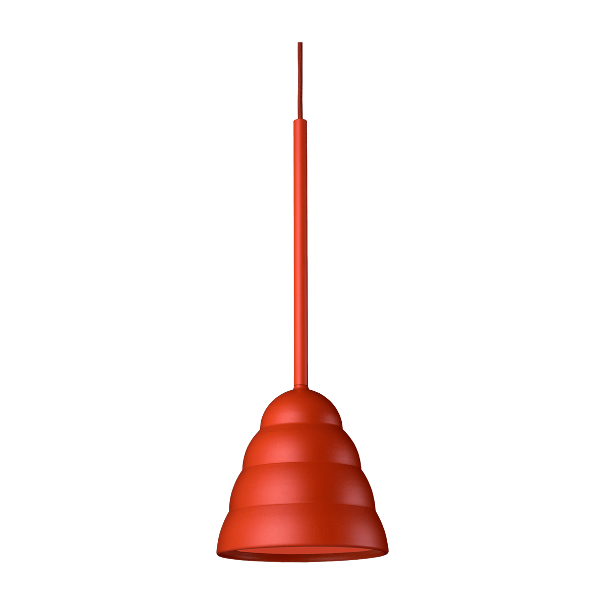 Suspension en aluminium orange sanguine Figura Stream - Schneid Studio - The Cool Republic