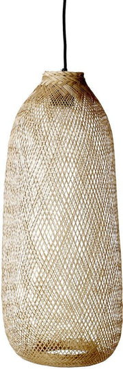 Suspension en bambou beige L Nature Evert - Bloomingville - The Cool Republic