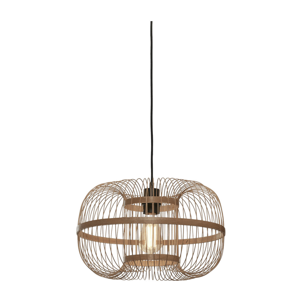 Suspension en bambou naturel 25x38 cm Hokkaido - Good & Mojo - The Cool Republic
