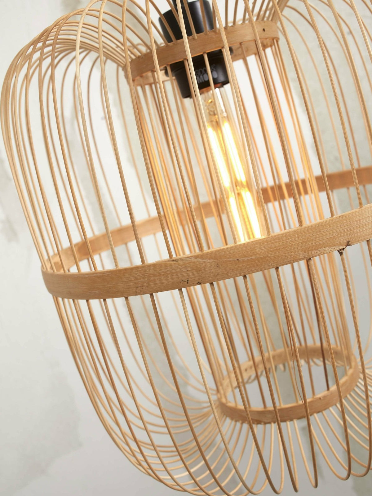 Suspension en bambou naturel 38x25 cm Hokkaido - Good & Mojo - The Cool Republic