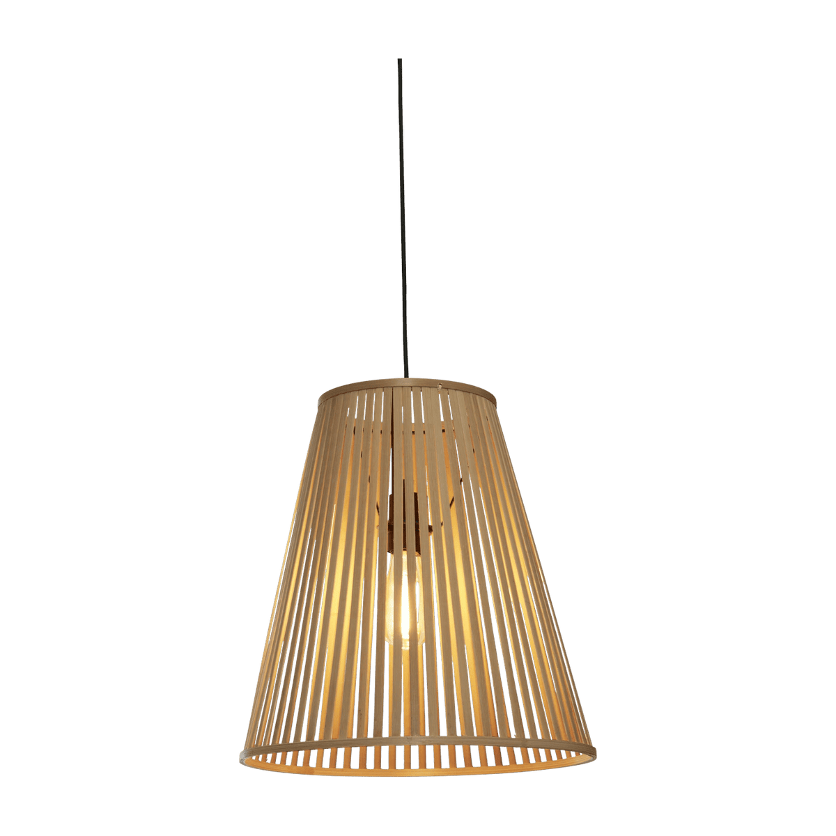 Suspension en bambou naturel 40x42 cm Merapi - Good & Mojo - The Cool Republic