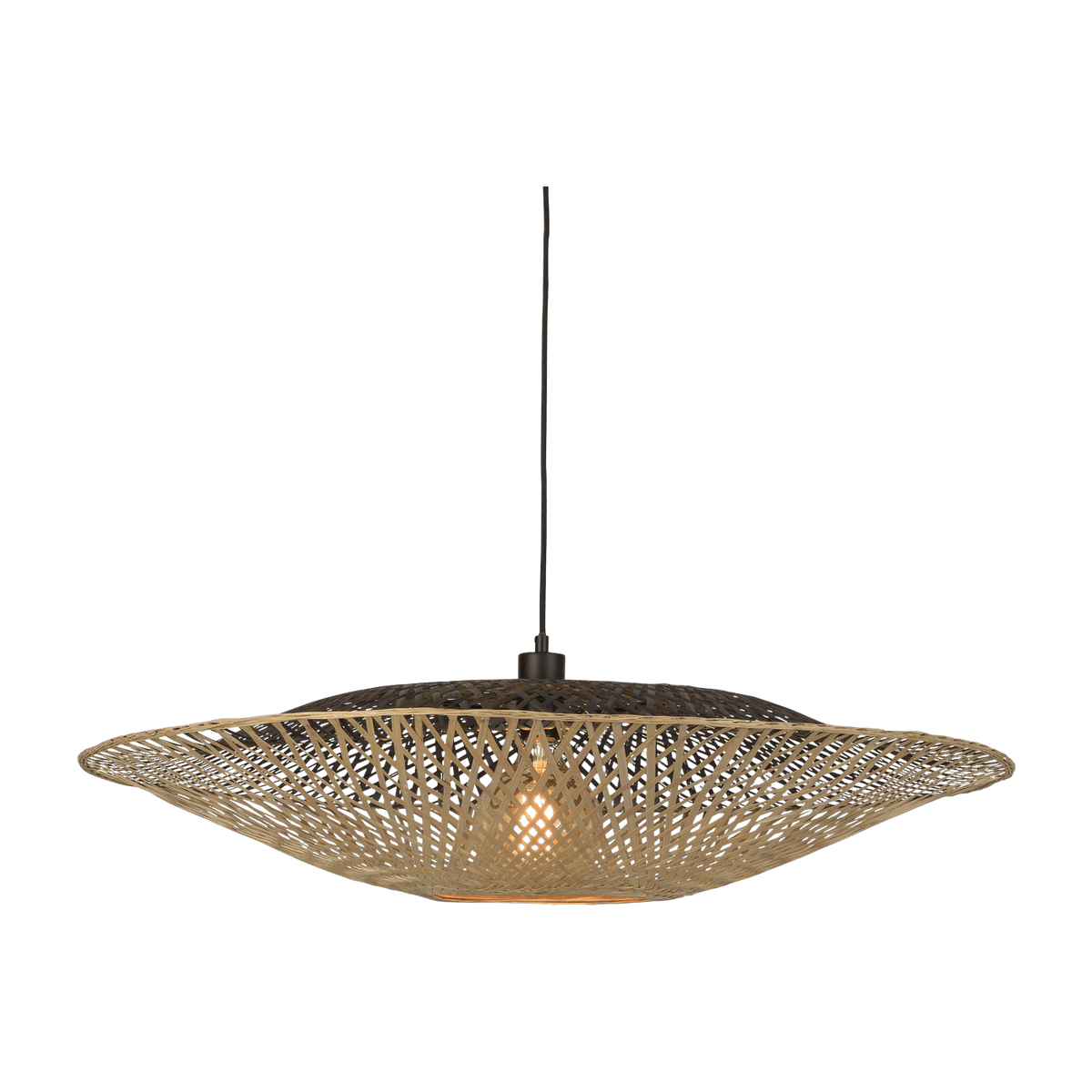 Suspension en bambou naturel 60 cm Kalimantan - Good & Mojo - The Cool Republic