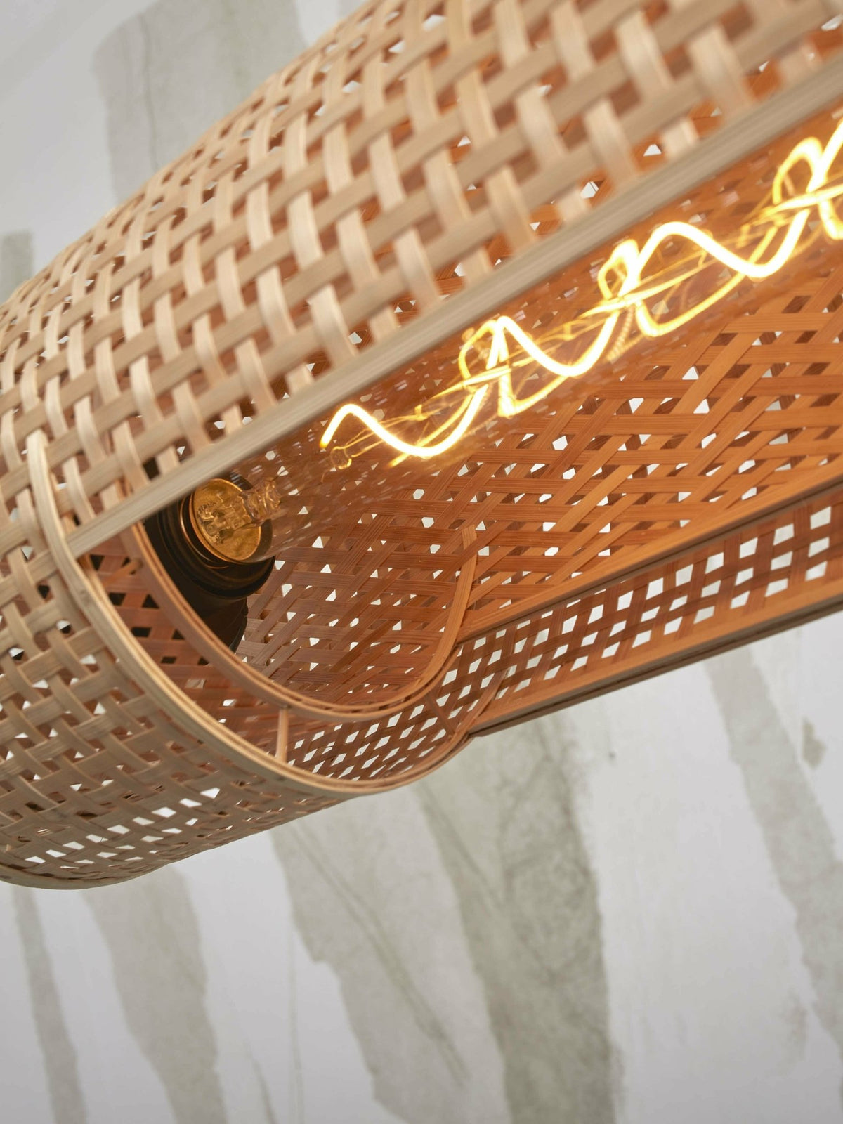 Suspension en bambou naturel 85x18 cm Bhoutan - Good & Mojo - The Cool Republic