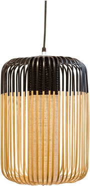 Suspension en bambou noir 50 cm Bamboo Light - Forestier - The Cool Republic