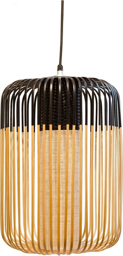Suspension en bambou noire L Bamboo outdoor - Forestier - The Cool Republic