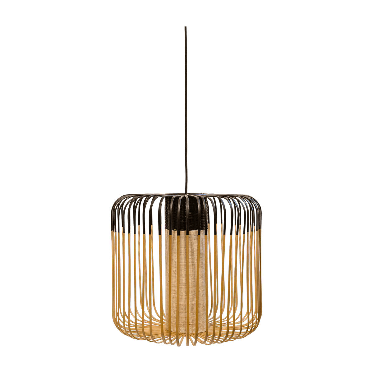 Suspension en bambou noire M Bamboo - Forestier - The Cool Republic