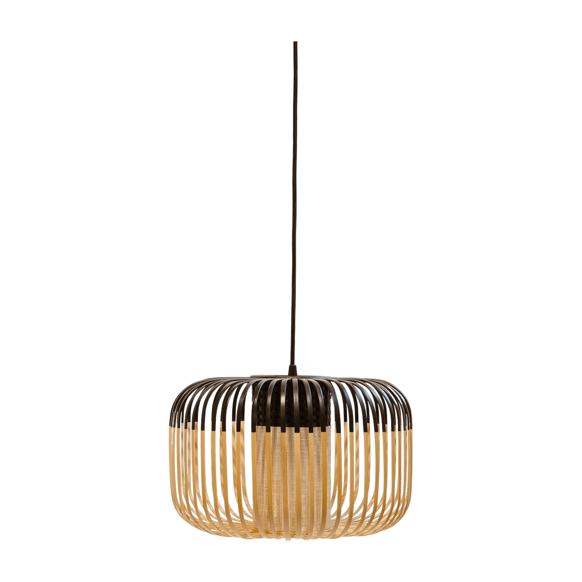 Suspension en bambou noire S Bamboo outdoor - Forestier - The Cool Republic