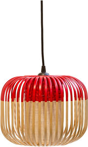 Suspension en bambou rouge XS Bamboo - Forestier - The Cool Republic
