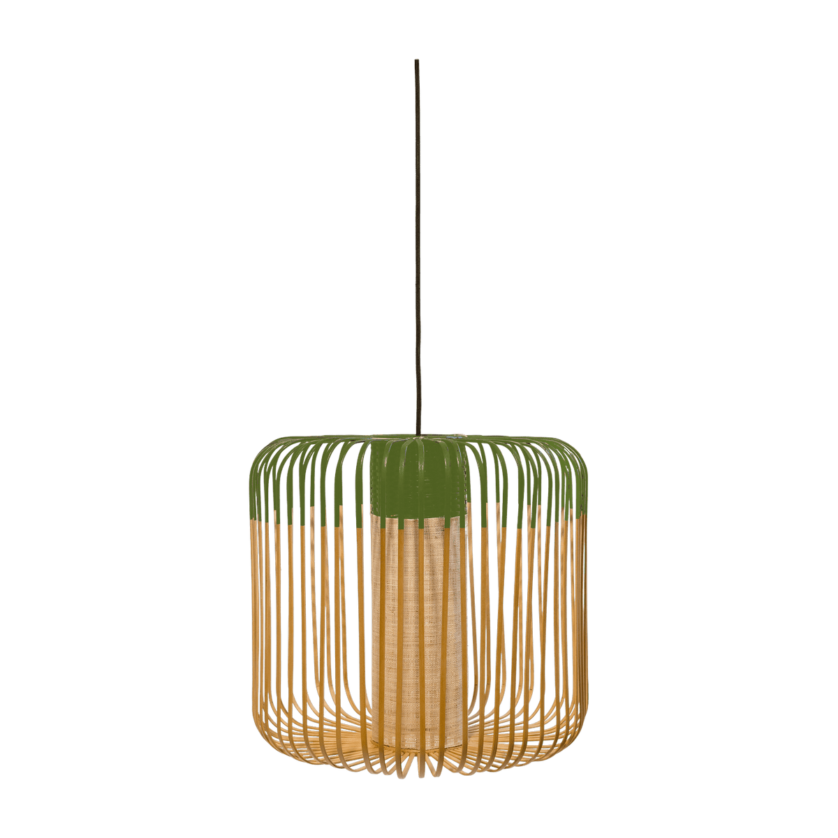Suspension en bambou verte M Bamboo - Forestier - The Cool Republic