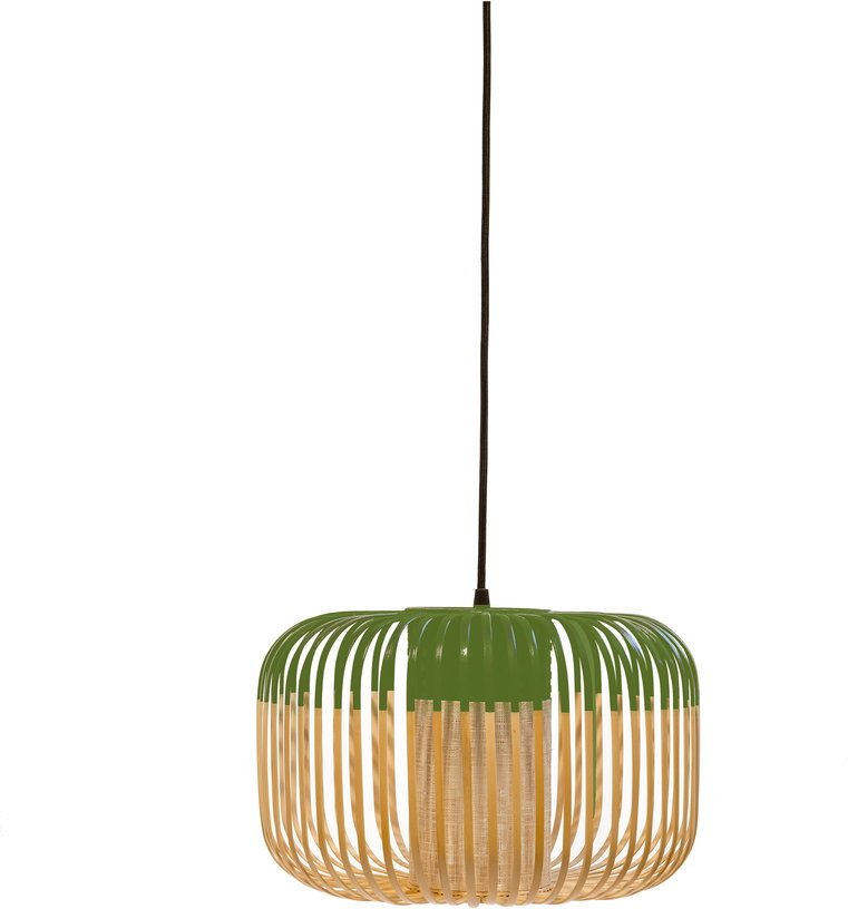 Suspension en bambou verte S Bamboo outdoor - Forestier - The Cool Republic