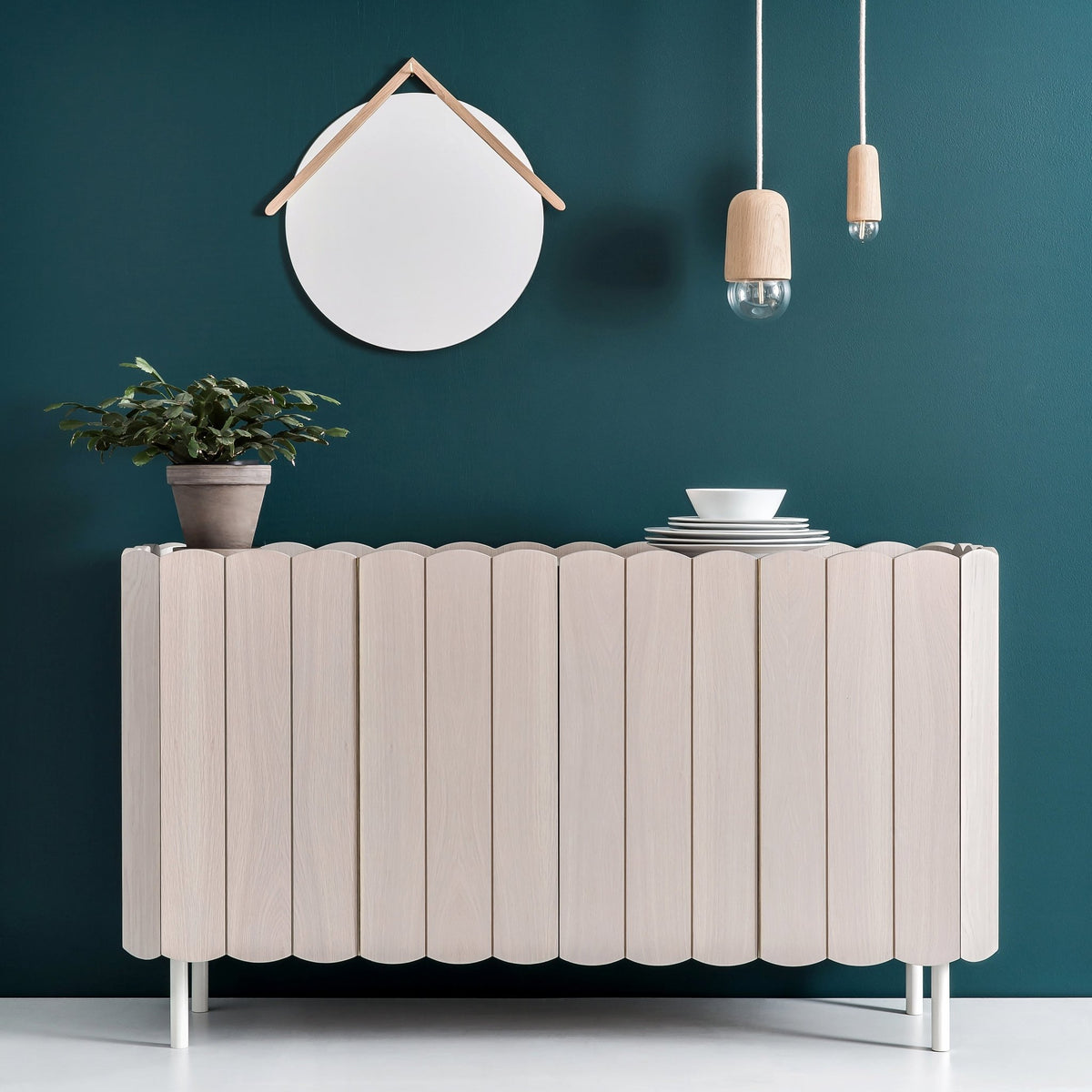 Suspension en bois 8 cm Luce - Hartô - The Cool Republic