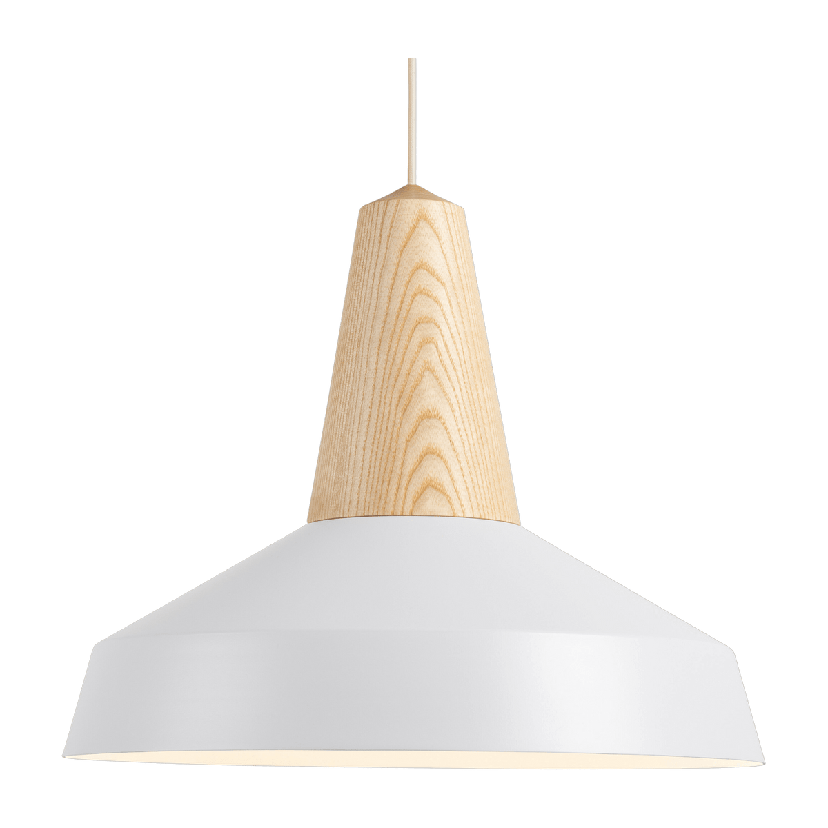 Eikon Circus white ash wood pendant lamp - Schneid Studio - The Cool Republic