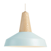 Suspension en bois de frêne bleu ciel Eikon Circus - Schneid Studio - The Cool Republic
