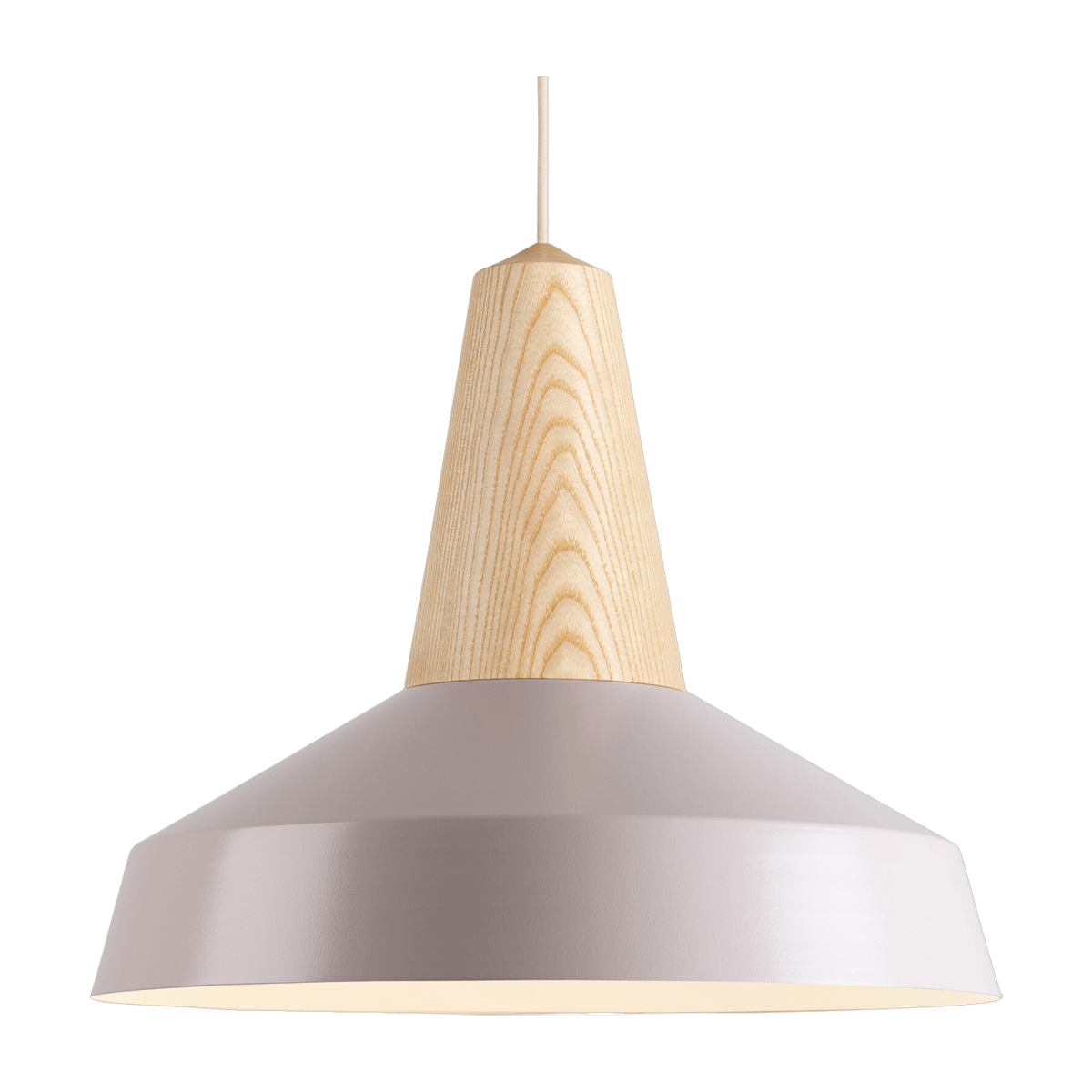 Eikon Circus light pink ash wood pendant lamp - Schneid Studio - The Cool Republic