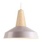 Eikon Circus light pink ash wood pendant lamp - Schneid Studio - The Cool Republic
