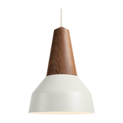 Suspension en bois de noyer blanche Eikon Basic - Schneid Studio - The Cool Republic