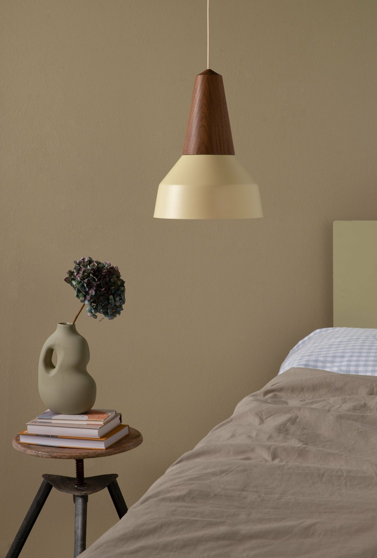 Eikon Wax Walnut Wood Pendant Basic - Schneid Studio - The Cool Republic