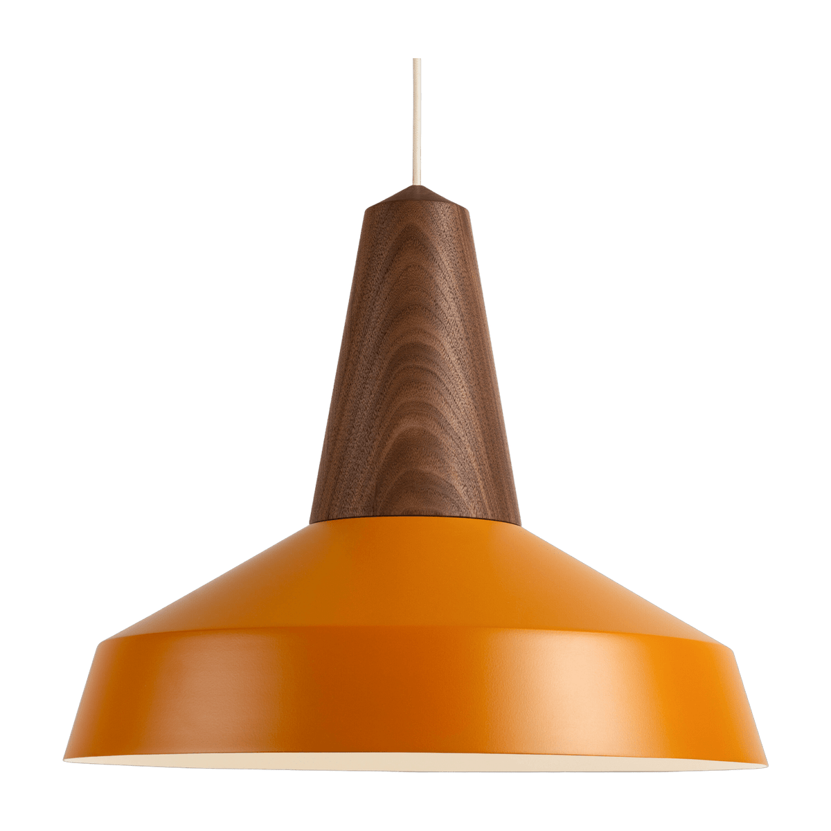 Eikon Circus Turmeric Walnut Wood Pendant - Schneid Studio - The Cool Republic