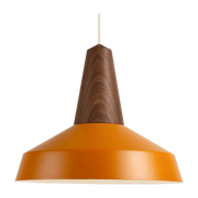 Eikon Circus Turmeric Walnut Wood Pendant - Schneid Studio - The Cool Republic