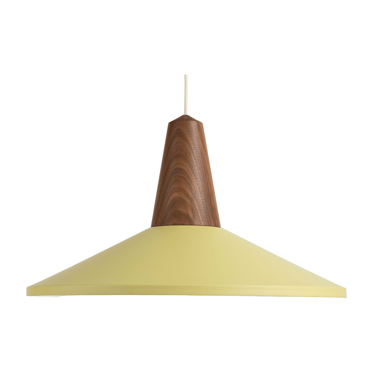 Eikon Shell olive wood pendant lamp - Schneid Studio - The Cool Republic