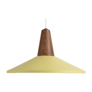 Suspension en bois de noyer olive Eikon Shell - Schneid Studio - The Cool Republic