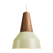 Eikon Pistachio Walnut Wood Pendant Basic - Schneid Studio - The Cool Republic